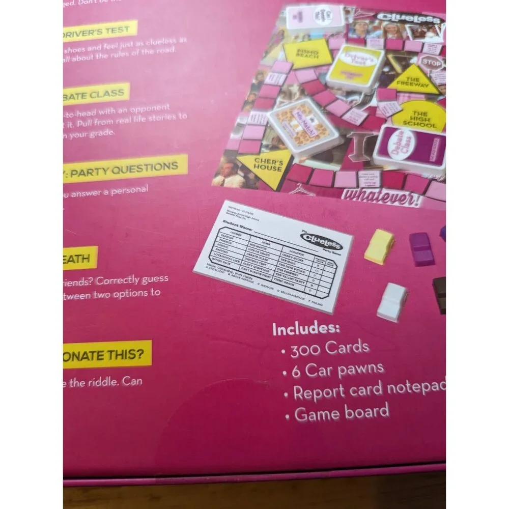 Board Game The Clueless Party Game UGH, AS IF! Edition‎ Wilder 3-6 player 17+